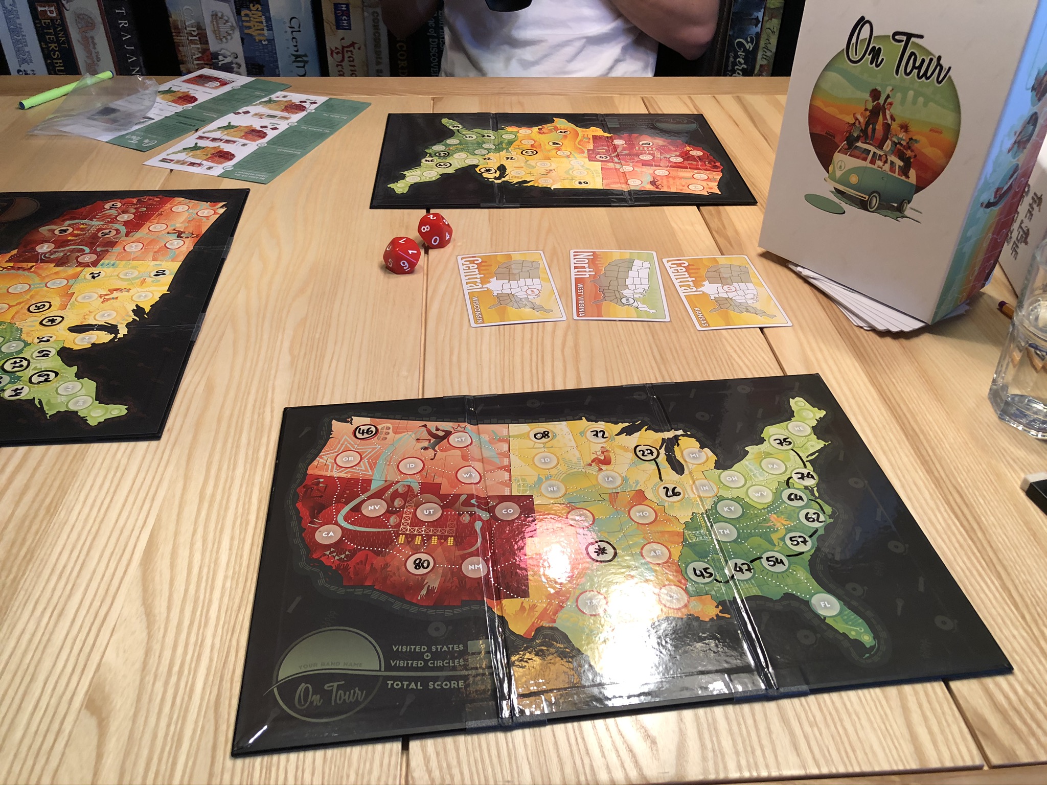 BSB058 Spieleindrücke Fleet the Dice Game On Tour Die Insel der Katzen Brettspielbar